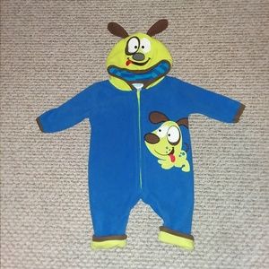 **Worn 1x** Baby Boy Winter One Piece Zip Up